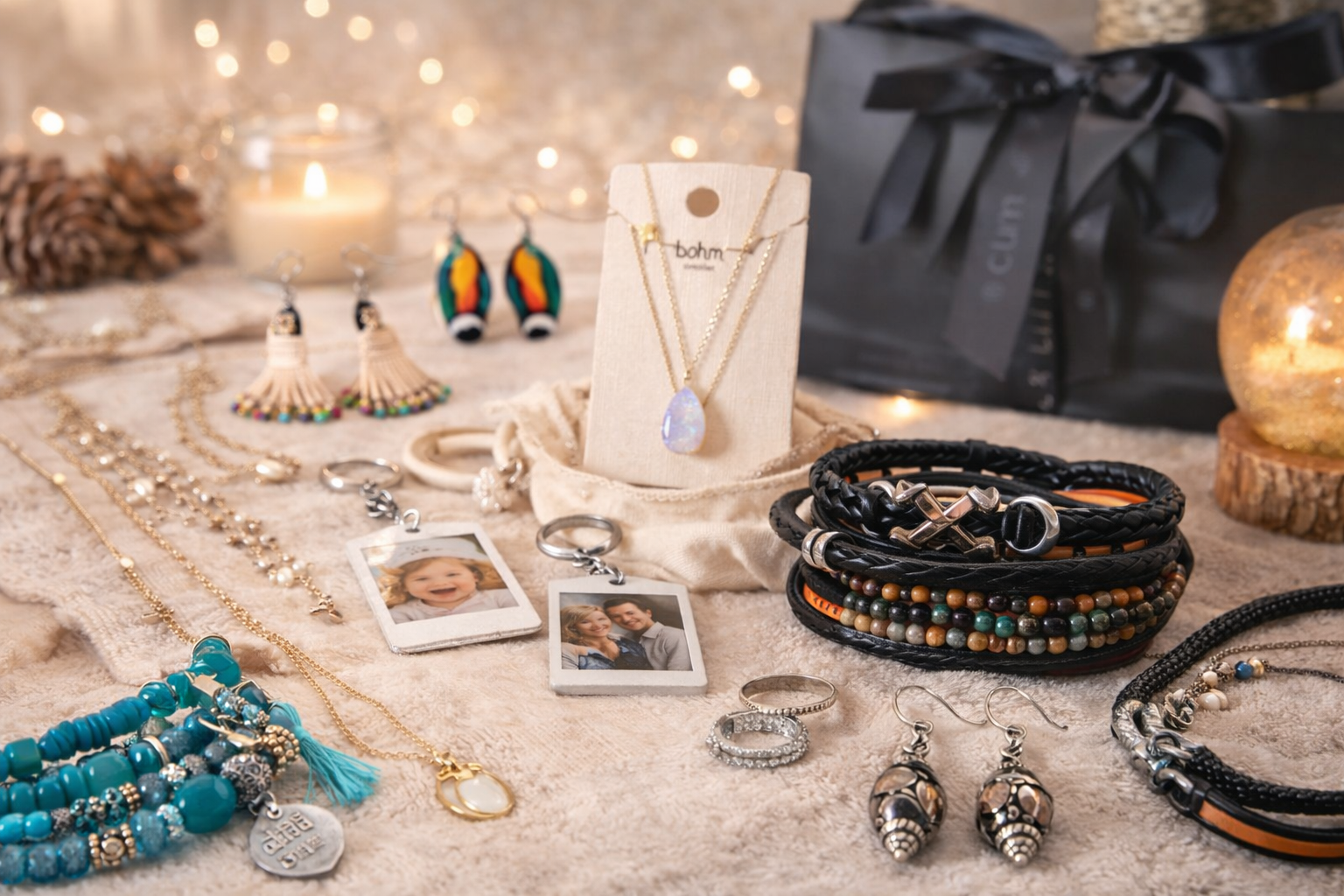 Bijoux de fantaisie élégants et bracelets tendance  – idées cadeaux bijoux Les Merveilles d’Amandine Tournai Belgique